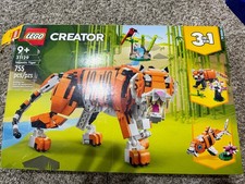 LEGO Creator 3 in 1 Majestic Tiger Building Toy Build & Display Set for Kids picture