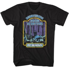 Pet Sematary Church Leaving Cemetary Sometimes Dead Is Better Men's T Shirt picture