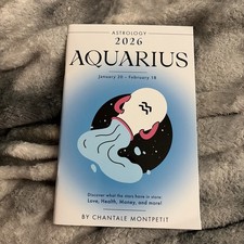 Aquarius 2026 Astrology Horoscope Zodiac Book  Birthday Gift picture