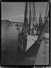 Photo:Gloucester Massachusetts 1900s Fishing Schooner Nets at Dock picture