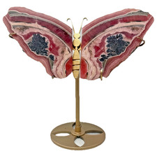 Beautiful Rhodochrosite Crystal Butterfly Wings picture
