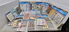 Lot of 50 Misc Scrapbook Stickers 3D, Sparkles, Mixed Theme Crafts picture