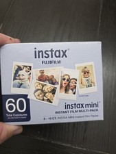 Fujifilm Instax Mini Instant Film Value Pack - 60 Exposures - New Sealed  picture