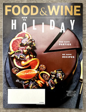 Food Wine Magazine December 2019 Holiday Recipes Entertaining Party Ideas picture