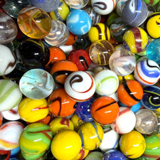 Vacor Mega Marbles 32 Lot 5/8" Variety Swirl Mint MIB Glass by Vintage Marbles picture