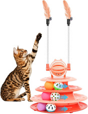 Cat Toy Interactive Pet Plaything For Indoor Kitten Interactive Kitty Puzzle Bal picture