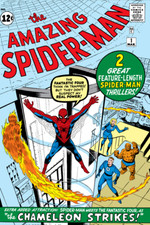MARVEL COMICS AMAZING SPIDERMAN # 1 COMIC BOOK COVER UV COATED POSTER 24X36 picture