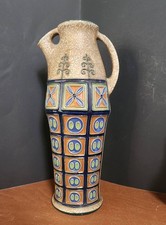 AMPHORA Czechoslovakia Art Ceramic Vase/Pitcher picture
