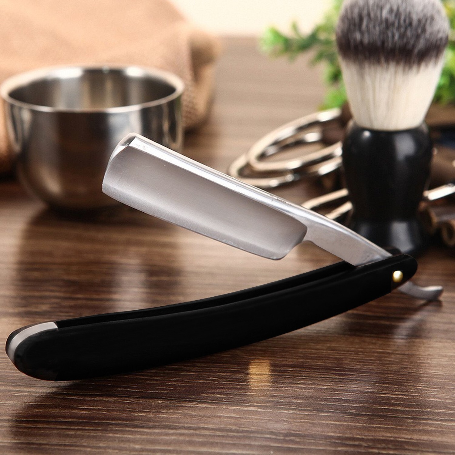 BARBER PROFESSIONAL QUALITY STRAIGHT RAZOR READY TO SHAVE NEW BARBER PROFESSIONAL QUALITY STRAIGHT RAZOR READY TO SHAVE NEW
