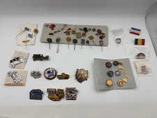 Large Vintage Pin Badge Lot NASCAR Daytona 500 Racing USSR Sports Enamel Pins picture