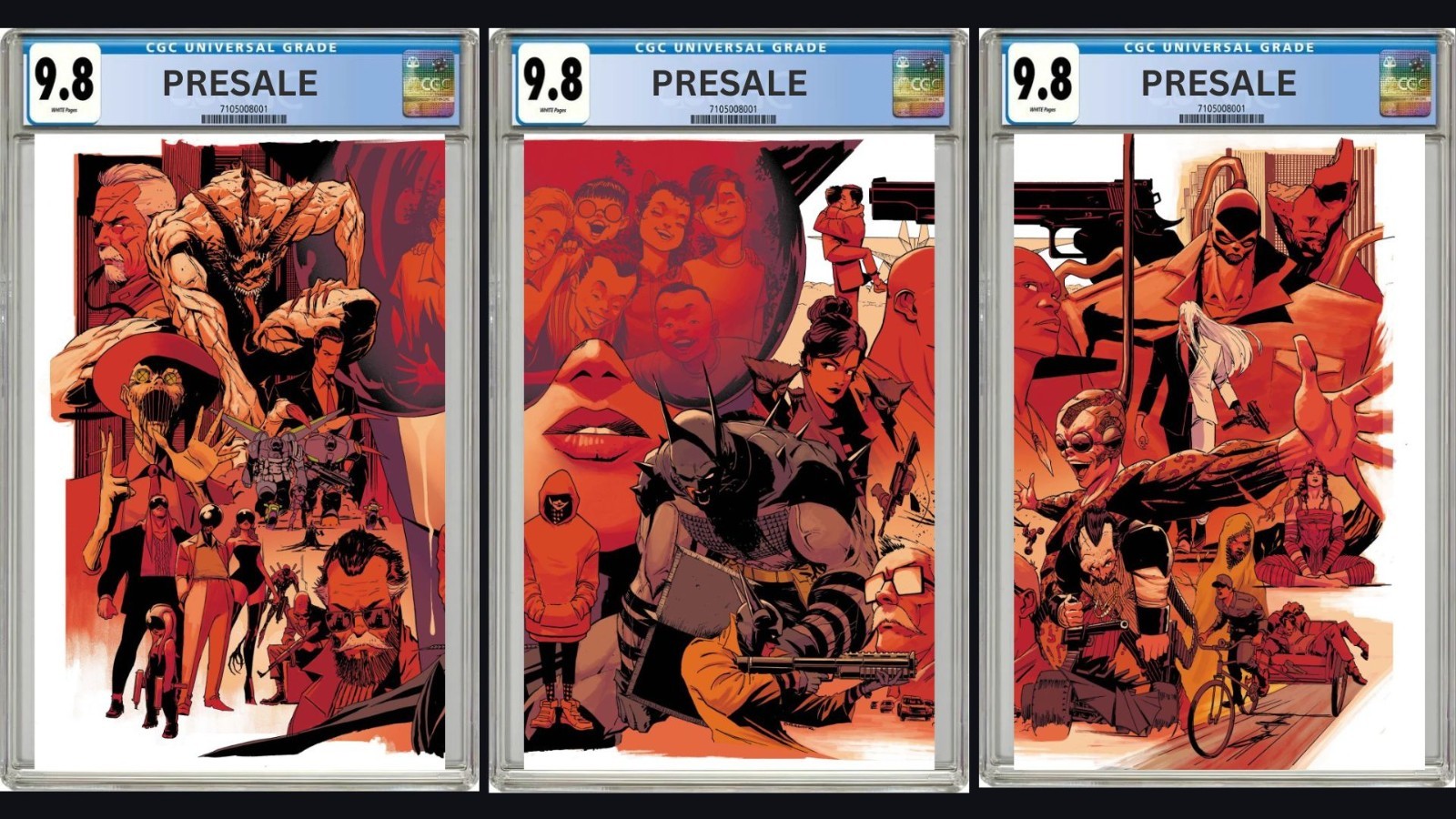 CGC 9.8 Absolute Batman #25 Dragotta Connecting Covers H I J Pre-Sale 10/28/26 CGC 9.8 Absolute Batman #25 Dragotta Connecting Covers H I J Pre-Sale 10/28/26