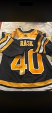 Tuukka Rask Bruins Autographed Jersey with certificate of authenticity picture