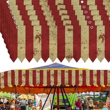 6 Pcs Carnival Circus Tent Awning Decorations Circus Theme Party Decorations ... picture