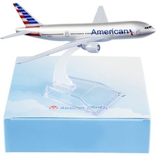 1:400 Alloy American B777 Airplane Model Diecast Planes Aviation Collection picture
