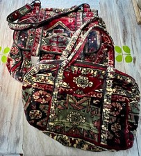 VINTAGE CARPET BAGS OF SUFFOLK - MADE IN ENGLAND- TRAVEL SET (2PCS)  LUGGAGE picture