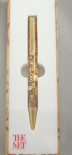 Metropolitan Museum Of Art Gustav Klimt Gold Trim Ballpoint Pen - New In Box picture