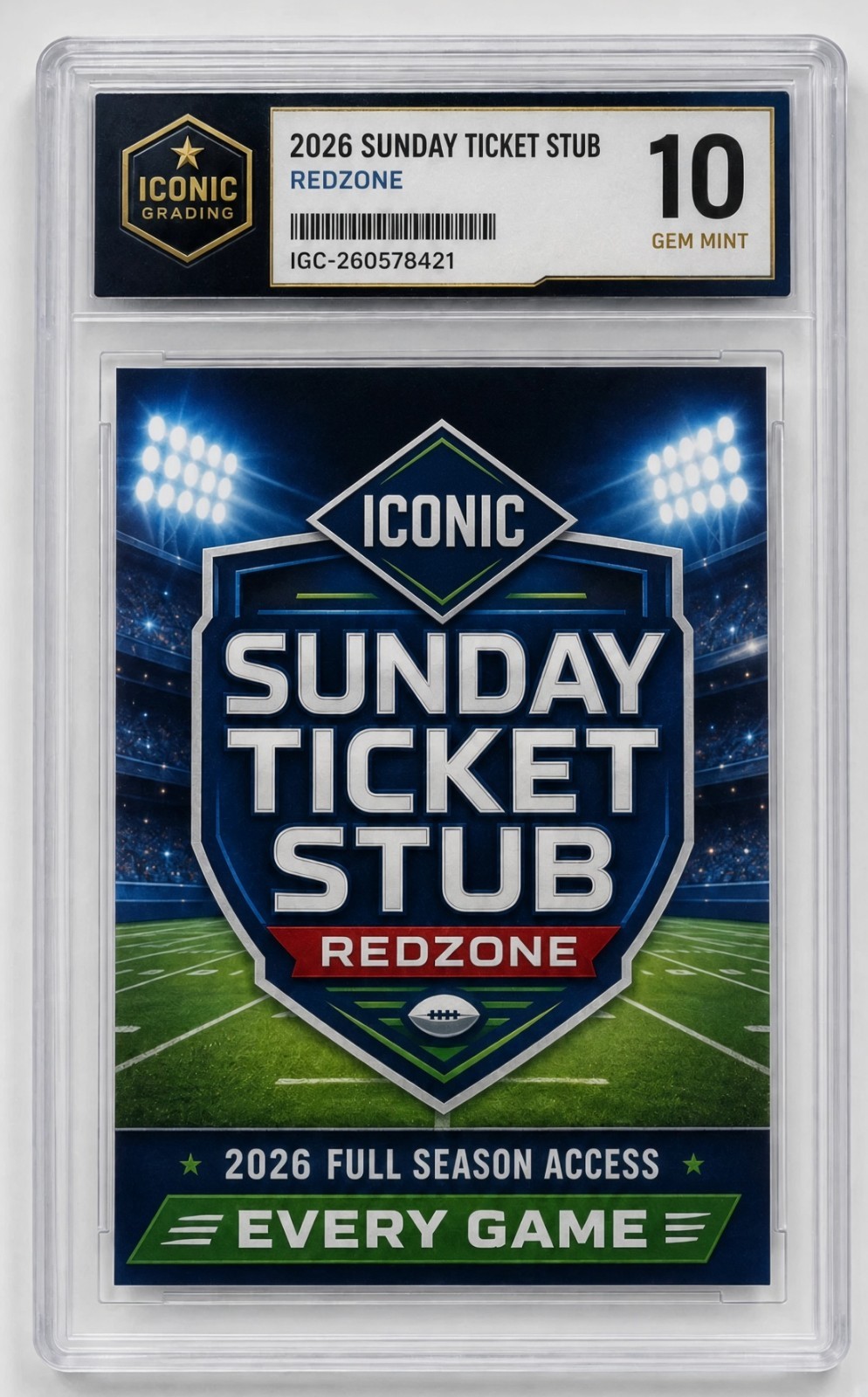 NFL Sunday Ticket "STUB" W/Red-Zone 2026-27 FULL Season EVERY GAME Guaranteed NFL Sunday Ticket "STUB" W/Red-Zone 2026-27 FULL Season EVERY GAME Guaranteed