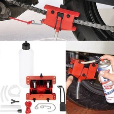 Motorcycle chain cleaning machine kit Brush Gear Cleaner Tool For Motorbike picture