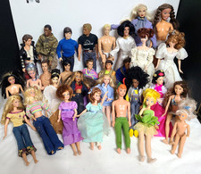Huge Lot Barbie Ken Skipper Fashion Dolls picture