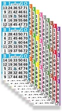 Bingo Disposable Game Books Recyclable for Seniors & Adults Games & Accessories picture