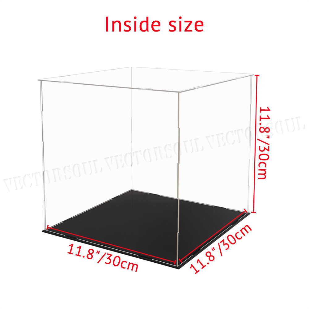 Large Acrylic Display Case Dustproof Box Action Figures for Collectibles Diecast Large Acrylic Display Case Dustproof Box Action Figures for Collectibles Diecast