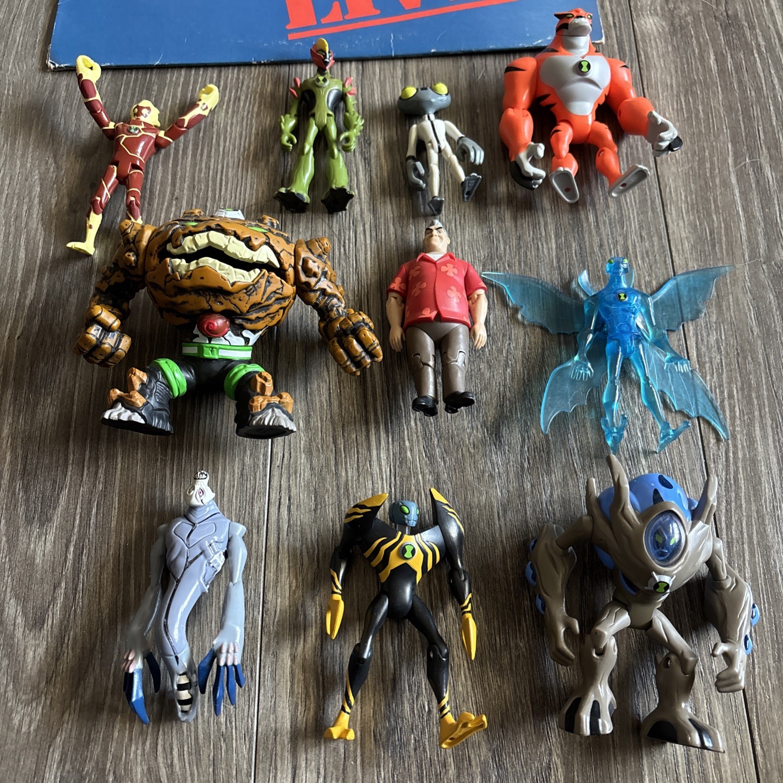 Ben 10 Classic Aliens Action Figures Lot of 10 Ben 10 Classic Aliens Action Figures Lot of 10