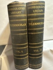 Keystone Stereo viewers  Telebinocular vol 1 & 2 approx. 100 cards picture