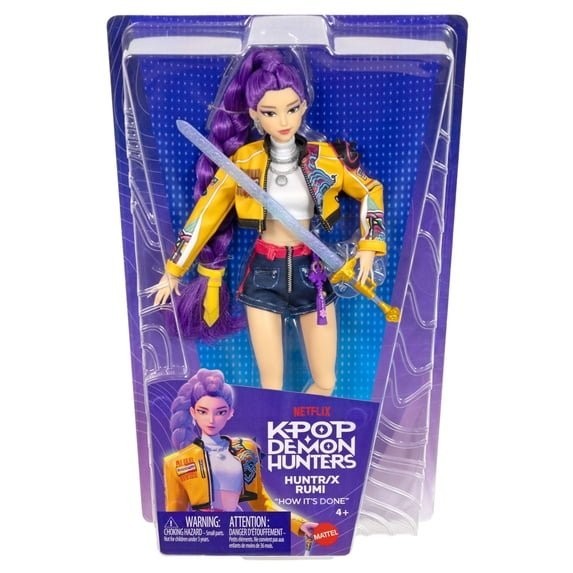 KPop Demon Hunters HUNTR/X Rumi Fashion Doll Removable Outfit Accessories KPop Demon Hunters HUNTR/X Rumi Fashion Doll Removable Outfit Accessories