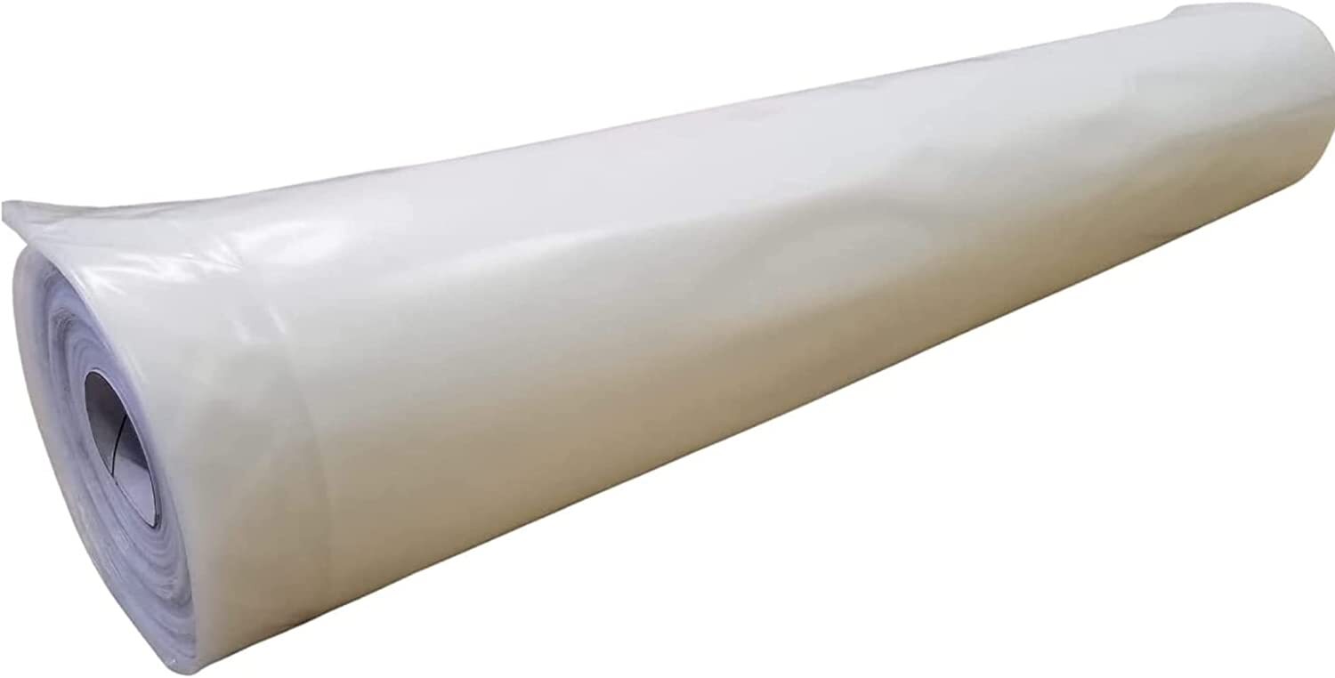 4 Year 6 Mil Clear Plastic Greenhouse Poly Film 20 ft. Wide - *VARIOUS LENGTHS* 4 Year 6 Mil Clear Plastic Greenhouse Poly Film 20 ft. Wide - *VARIOUS LENGTHS*