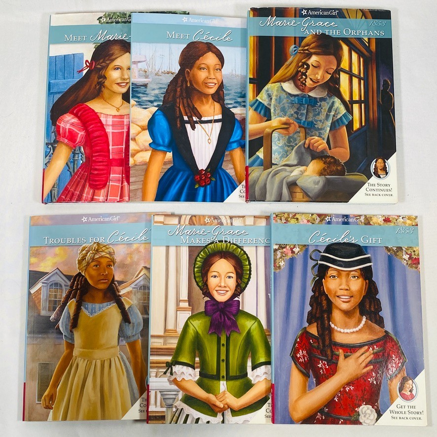 American Girl Doll Collection Marie-Grace & Cecile 6-Book Set Complete Paperback American Girl Doll Collection Marie-Grace & Cecile 6-Book Set Complete Paperback