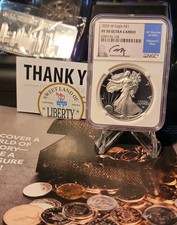 2023 S Silver Eagle NGC PF70 ULTRA CAMEO Edmund C Moy Signed Dollar. 999 Fine 🙂 picture