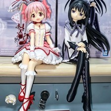 2PCS Magical Girl Anime Figures PVC Collectible Dolls 2 Poses with Box picture