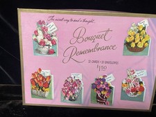 NIB BOUQUET REMEMBRANCE ALL OCCASION CARDS picture