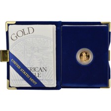 American Gold Eagle Proof 1/10 oz $5 - Coin in OGP - Random Date picture