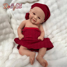 16.93 Inch Full Body Silicone Reborn Baby Girl 2.6 KG Lifelike Silicon Doll picture