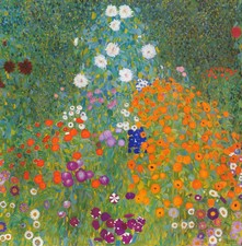 Gustav Klimt: Cottage Garden 22x30 Archival Quality Fine Art Print picture