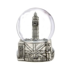 London Snow Globe Silver 2.5 Inches picture