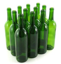 Green Wine Bottles, 750 ml Capacity (Pack of 12) picture