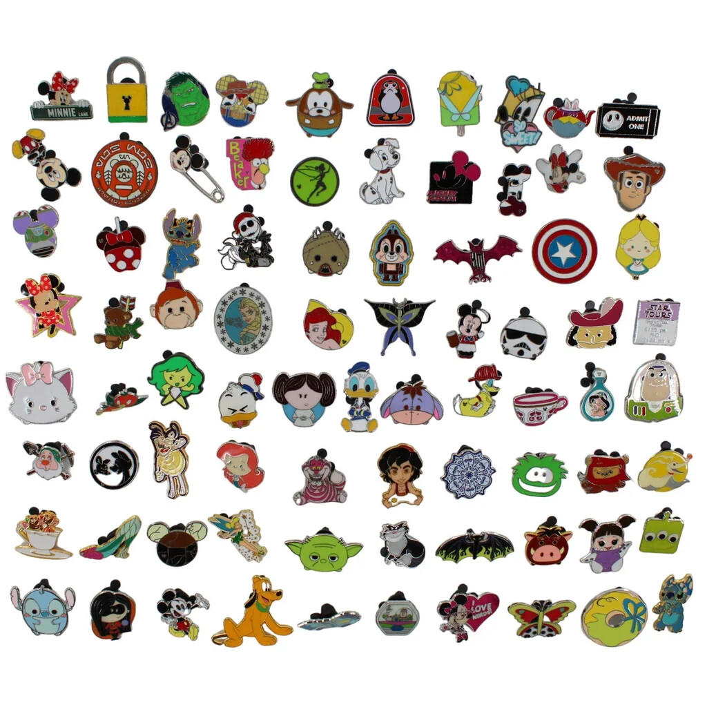 Disney Pin Trading Lot ~ U Pick Qty From 5-300 ~ No Doubles & Great Selection Disney Pin Trading Lot ~ U Pick Qty From 5-300 ~ No Doubles & Great Selection