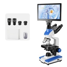 ZTEEERS Lab Compound Trinocular Microscopes 40X-2500X Magnification with10 in... picture