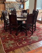 Tufenkian 10'x 10' Plush Pile Hand Knotted Tibetan Arts & Crafts Wool Area Rug picture