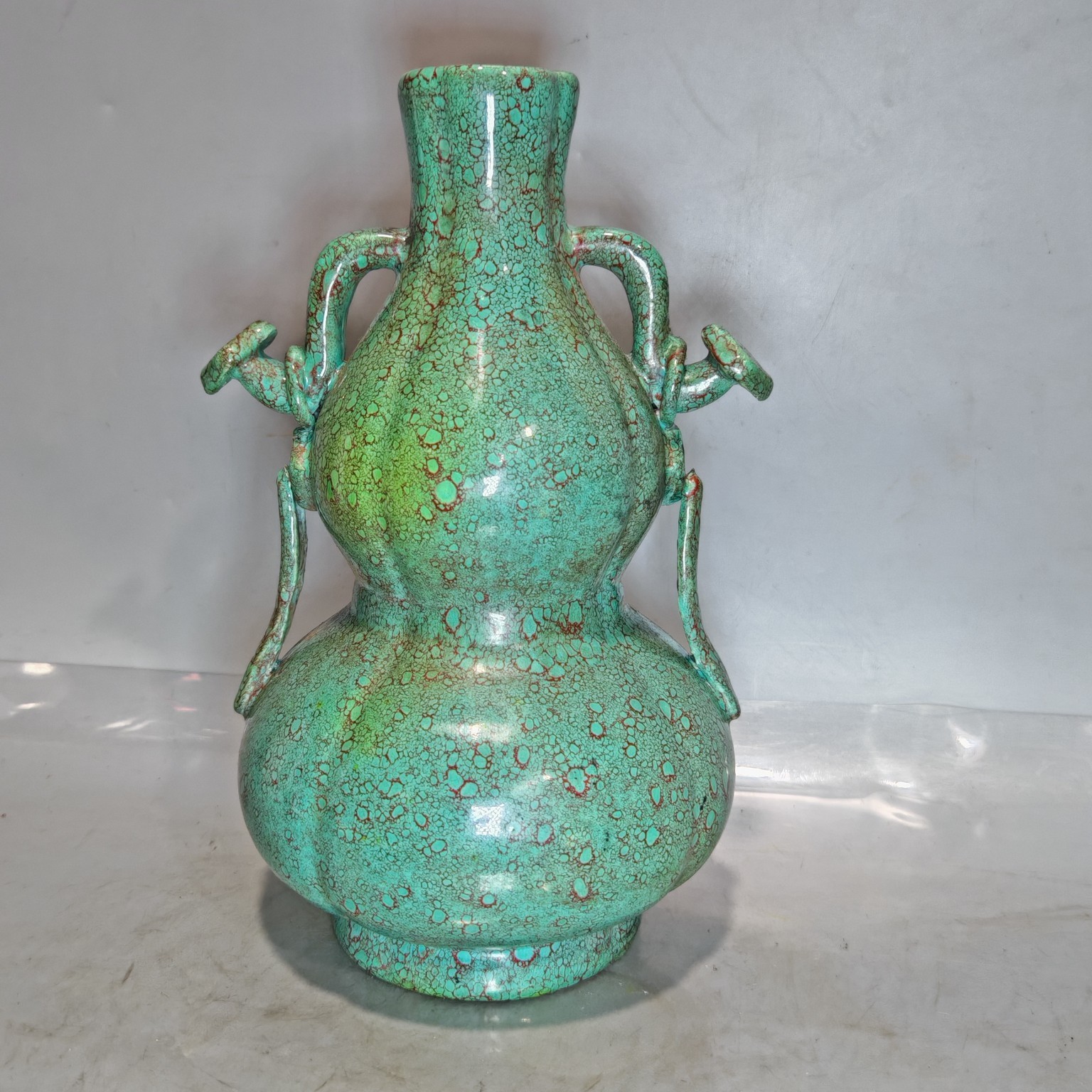 Ancient Chinese Qing Dynasty Jun-glazed Vase