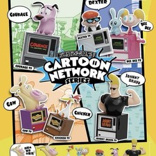 Cartoon Network TV Set Figure Lot 2026 Courage the Cowardly Dog Cow and Chicken picture