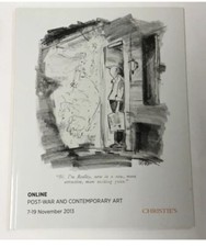 Christie’s Auction House Postwar /Contemporary Online Auction Catalog Nov 2013 picture