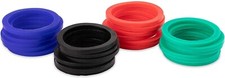 MABUA 24 Pcs Plastic Ring Toss Rings -Kids, Ring Toss Games, Rings for Ring Toss picture