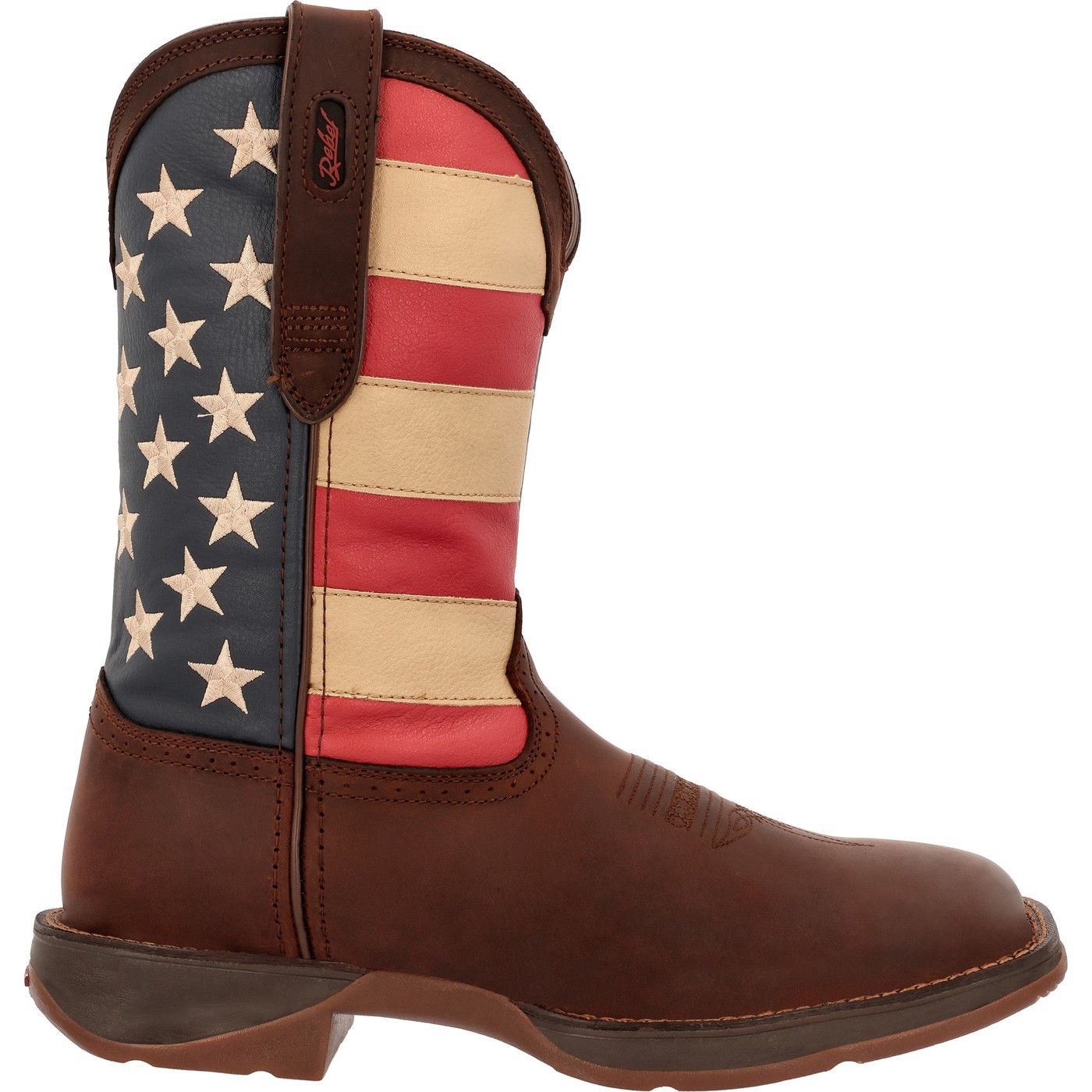 Rebel Patriotic Western Flag Pull-On Cowboy Boot by Durango DB5554 Rebel Patriotic Western Flag Pull-On Cowboy Boot by Durango DB5554