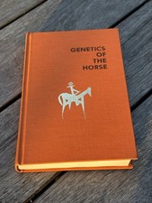 Genetics of the Horse Jones Bogart Vintage Hardcover Equine Breeding picture