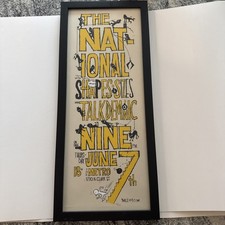 The National 2007 Metro Chicago Framed Poster 45/100 June 7th picture