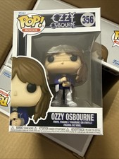 Funko Pop! Rocks Ozzy Osbourne Pop! Vinyl Figure #356 Glitter Free Protector New picture