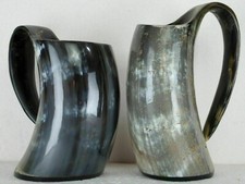 Lot Of 2 Viking  Vintage Beer Steins Collectibles picture